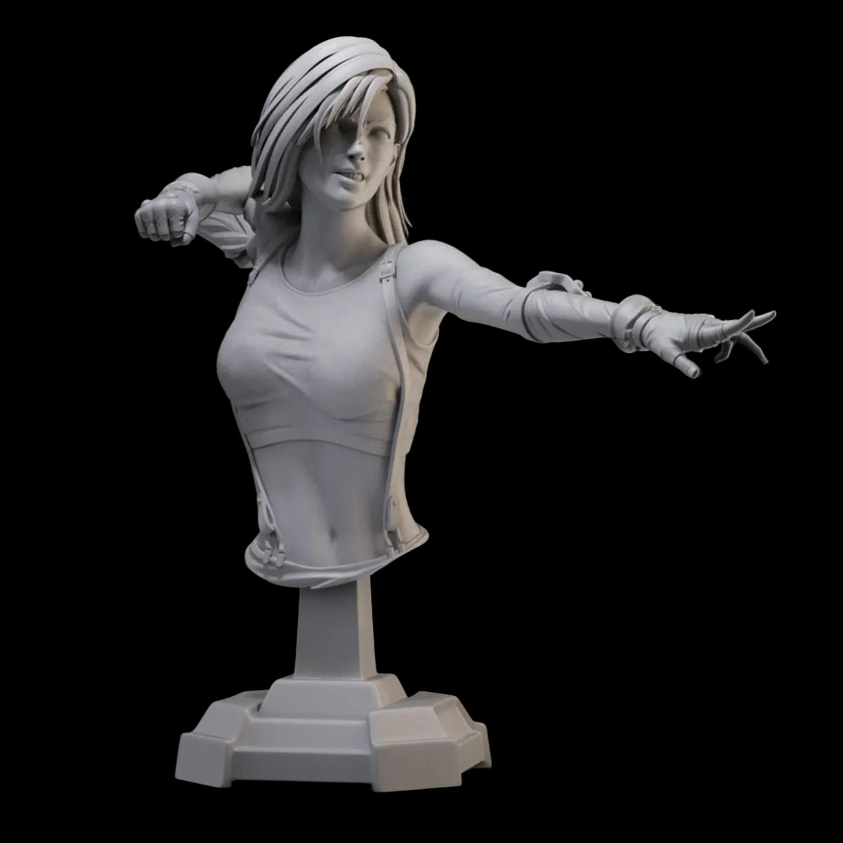 1/10 Scale Fantasy Resistance Fighter | Premium Resin Model Bust