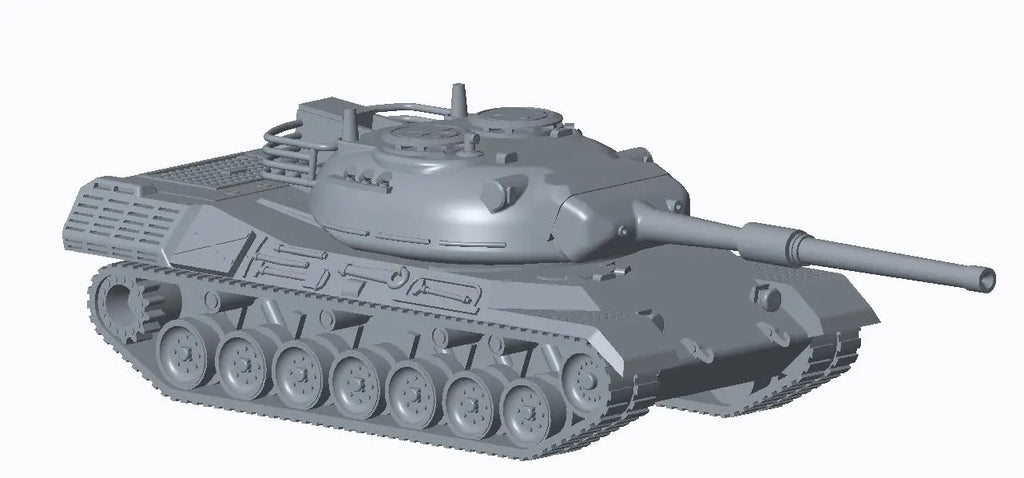 1/144 Scale Leopard I Main Battle Tank | Miniature Plastic Model Kit - R Supply Store