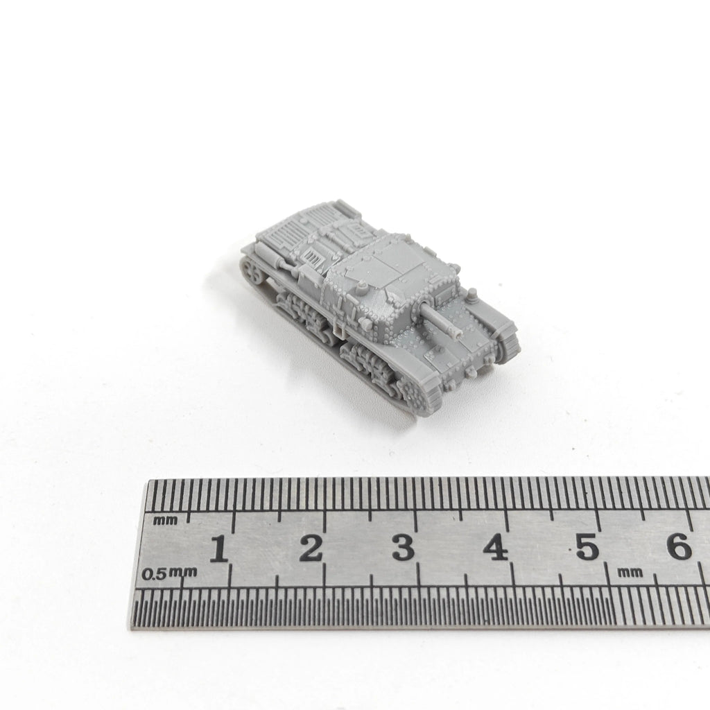 1/144 Scale Semovente M41 da 75/18 | WWII Italian Self-Propelled Howitzer Model Kit Unassembled - R Supply Store