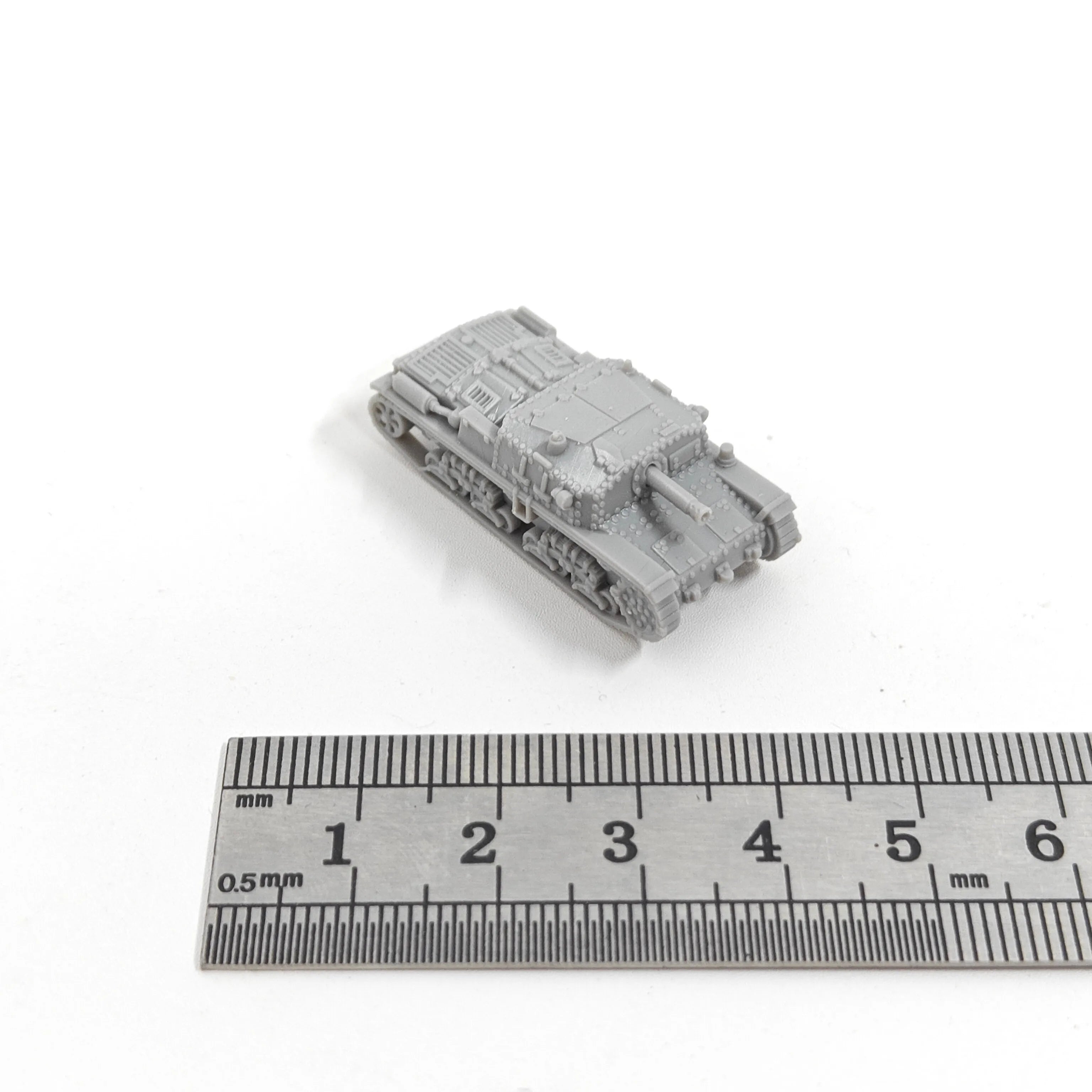 1/144 Scale Semovente M41 da 75/18 | WWII Italian Self-Propelled Howitzer Model Kit Unassembled - R Supply Store