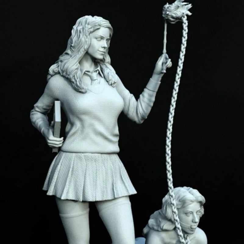 1/24 Scale Die-Cast Resin Figure Model Kit Witches School NSFW Hobby Miniature Toys Unassembled and Unpainted DIY Diorama - R Supply Store