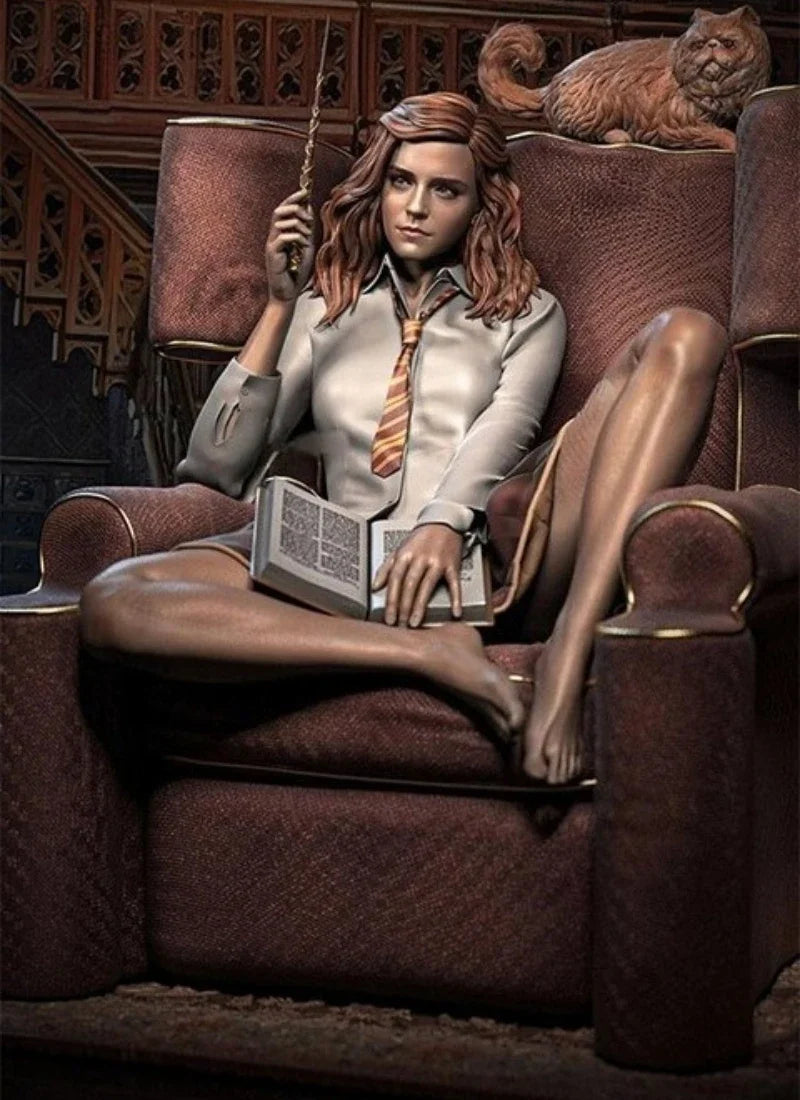 1/24 Scale DieCast Resin Figure Model Kit Sexy Wizardess on The Sofa NSFW Hobby Miniature Toys Unassembled Unpainted DIY Diorama - R Supply Store