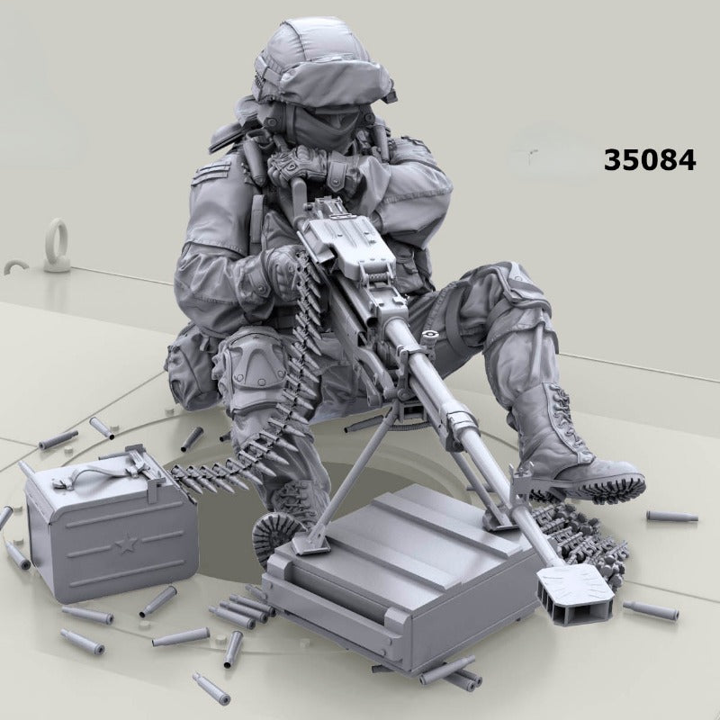 1/35 Scale Modern Russian Army Soldier | Resin Figure Model Kit Unassembled Unpainted - R Supply Store