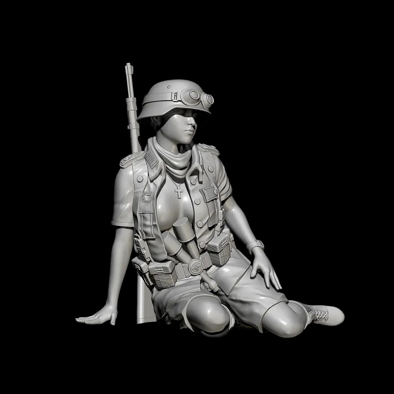1/35 Scale Women in World War II: Panzerkampfwagen IV Crew | Resin Model Collection