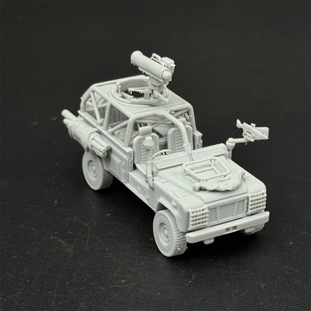 1/72 Scale WMIK-Style Fire Support Light Reconnaissance Vehicle Resin Model Kit - Modern War Gaming