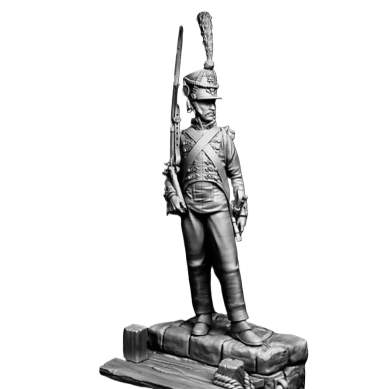1/16 Scale (120mm) Napoleonic British Marine/Infantry Figure Resin Kit - Unassembled
