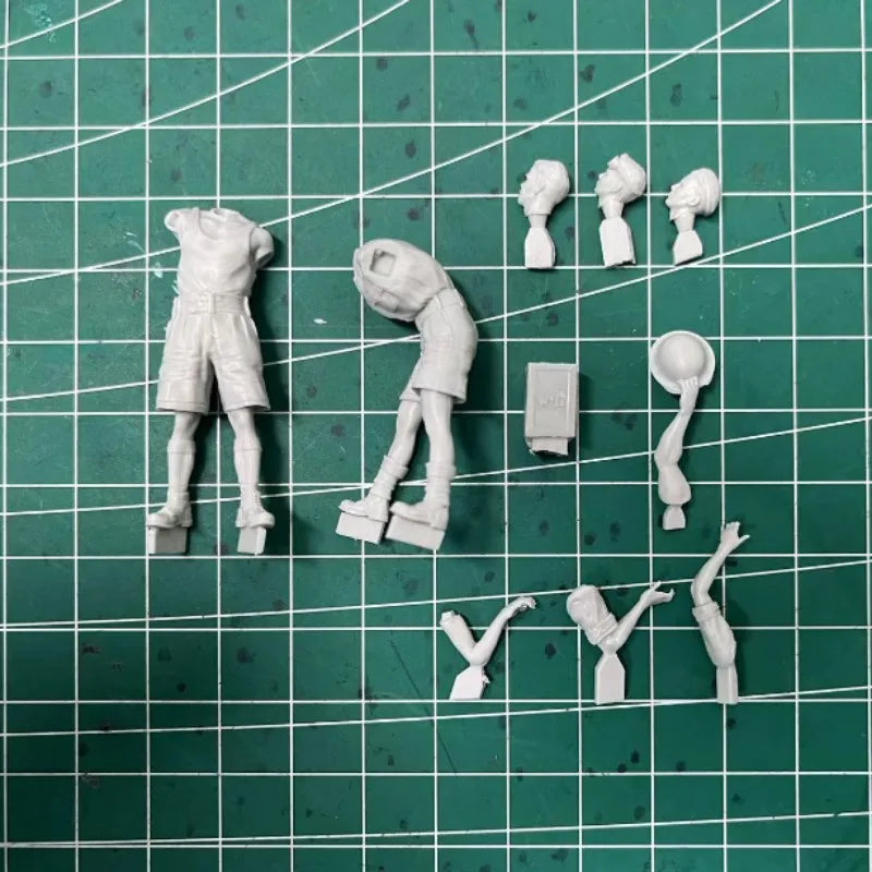 1/35 Scale British RAC Refueling Crew Set North Africa | Resin Figures Model Kit Unassembled Unpainted - R Supply Store