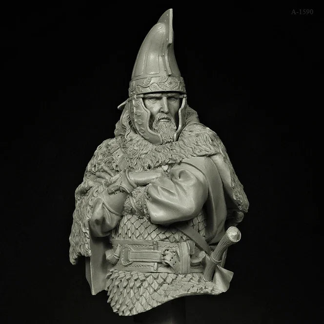 1/10 Scale Ancient High-Crested Warrior Resin Bust