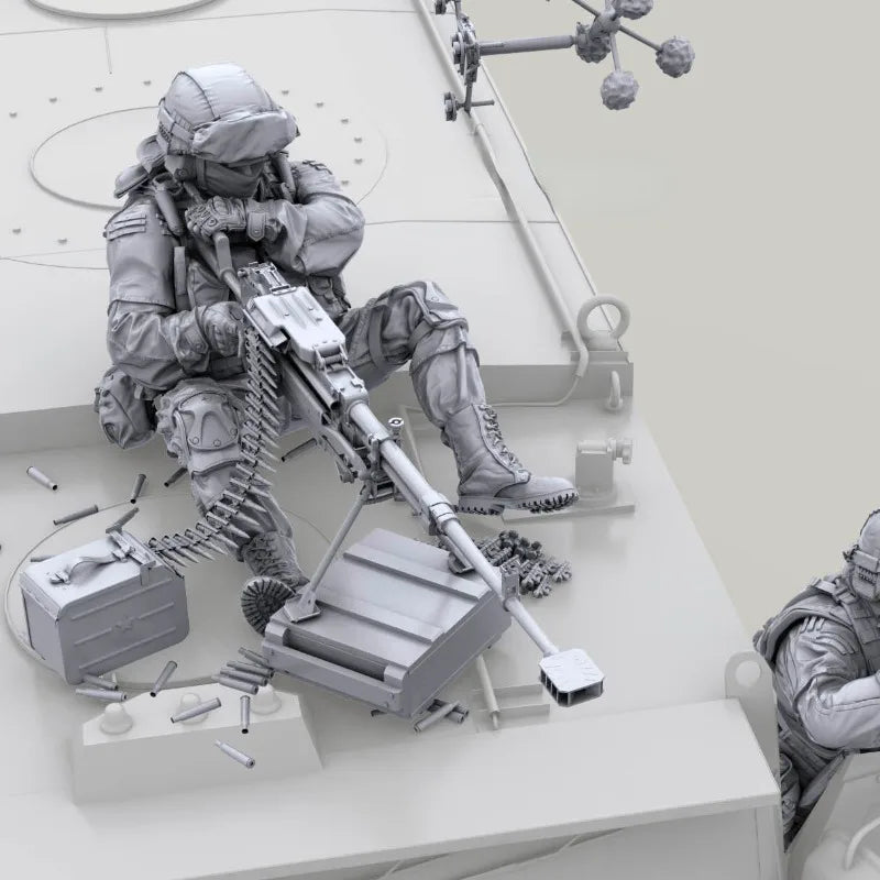 1/35 Scale Modern Russian Army Soldier | Resin Figure Model Kit Unassembled Unpainted - R Supply Store