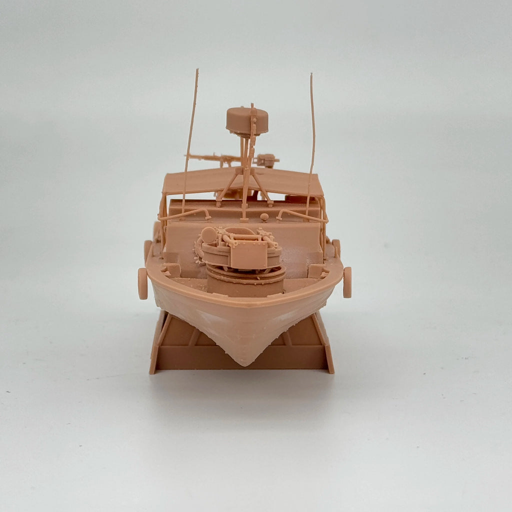 1/72 Scale US Navy PBR 31 Mk.II Patrol Boat & Crew Resin Model Kit (6 Figures) - Vietnam Riverine Warfare