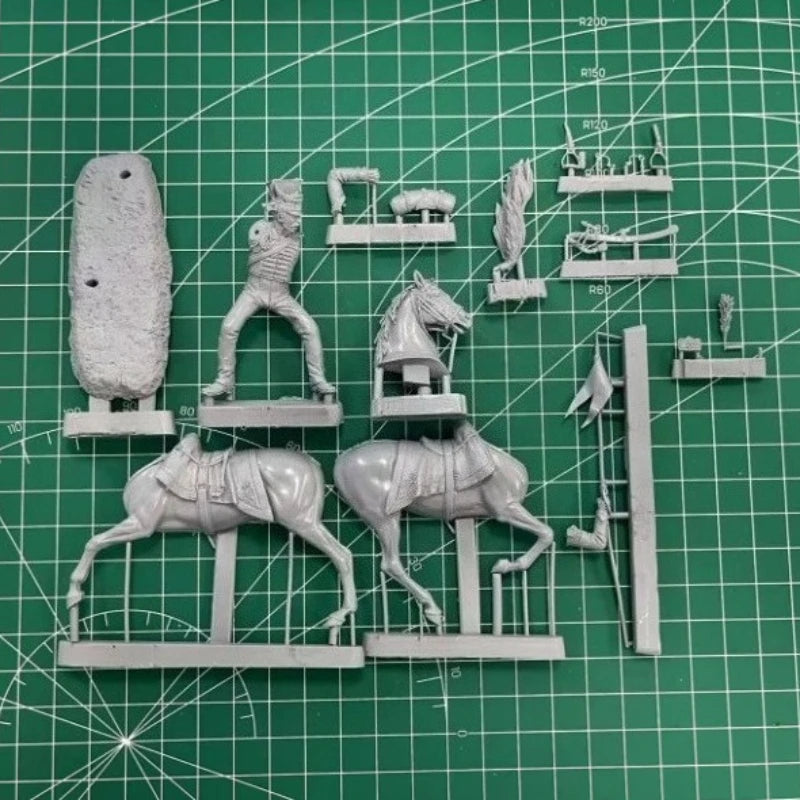 1/32 - 54mm Guards Lance Cavalry Die-Cast Resin Kit | Napoleonic War - R Supply Store