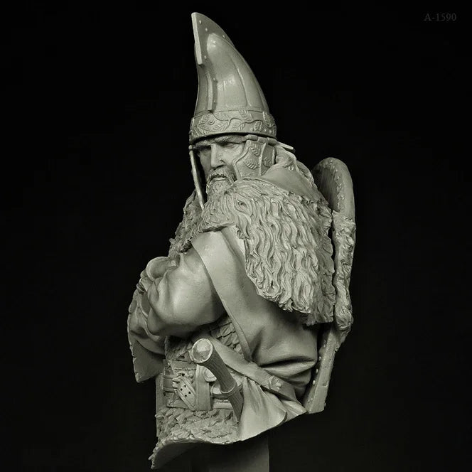 1/10 Scale Ancient High-Crested Warrior Resin Bust