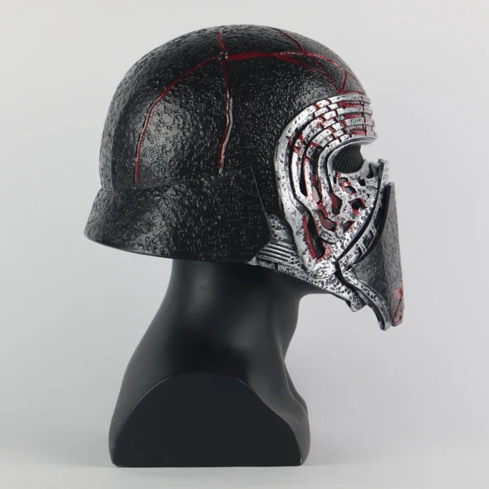 New Kylo Ren Helmet Cosplay The Rise of Skywalker Mask Props PVC Helmets Masks Halloween Party Prop