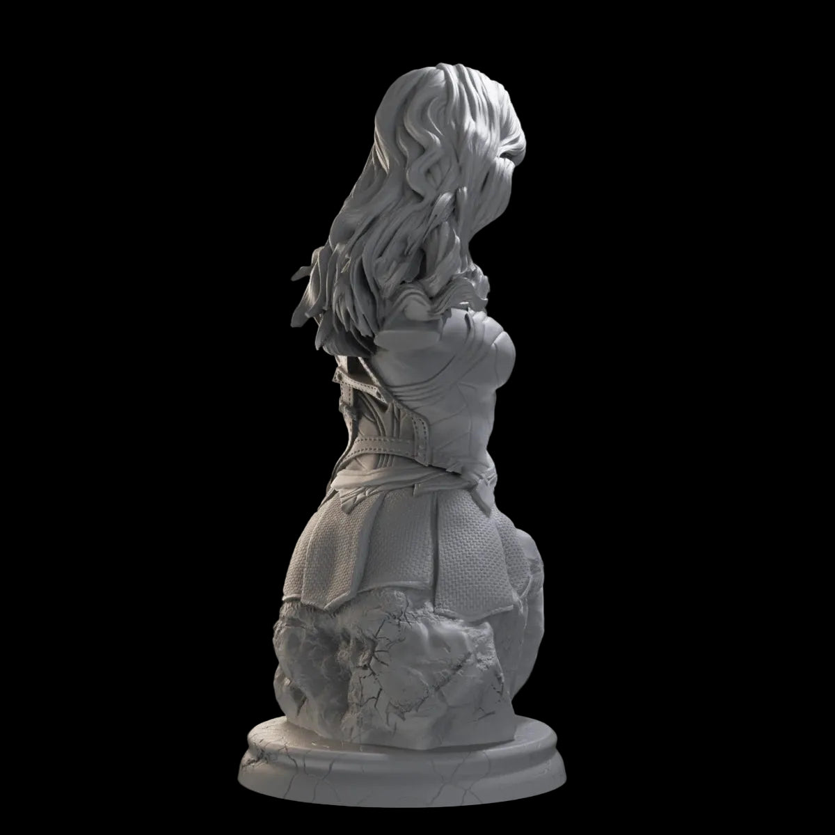 1/10 Amazonian Princess Bust Resin GK | Wonder Woman Superhero Model