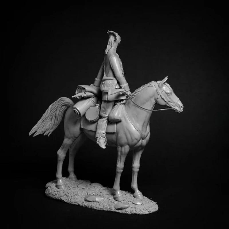 1/24 Scale Die-Cast Resin Figure Model Kit Polish Knight Scout Hobby Miniature Toys Unassembled and Unpainted DIY Diorama - R Supply Store