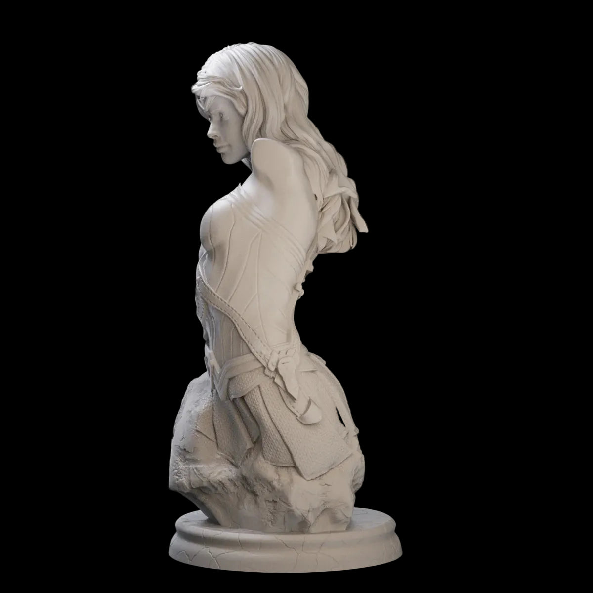 1/10 Amazonian Princess Bust Resin GK | Wonder Woman Superhero Model