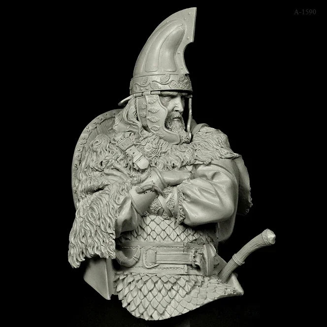 1/10 Scale Ancient High-Crested Warrior Resin Bust