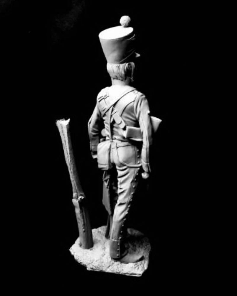 1/16 Scale French Hussar Figure – 120mm Resin Model Kit for Collectors & Diorama Builders - R Supply Store