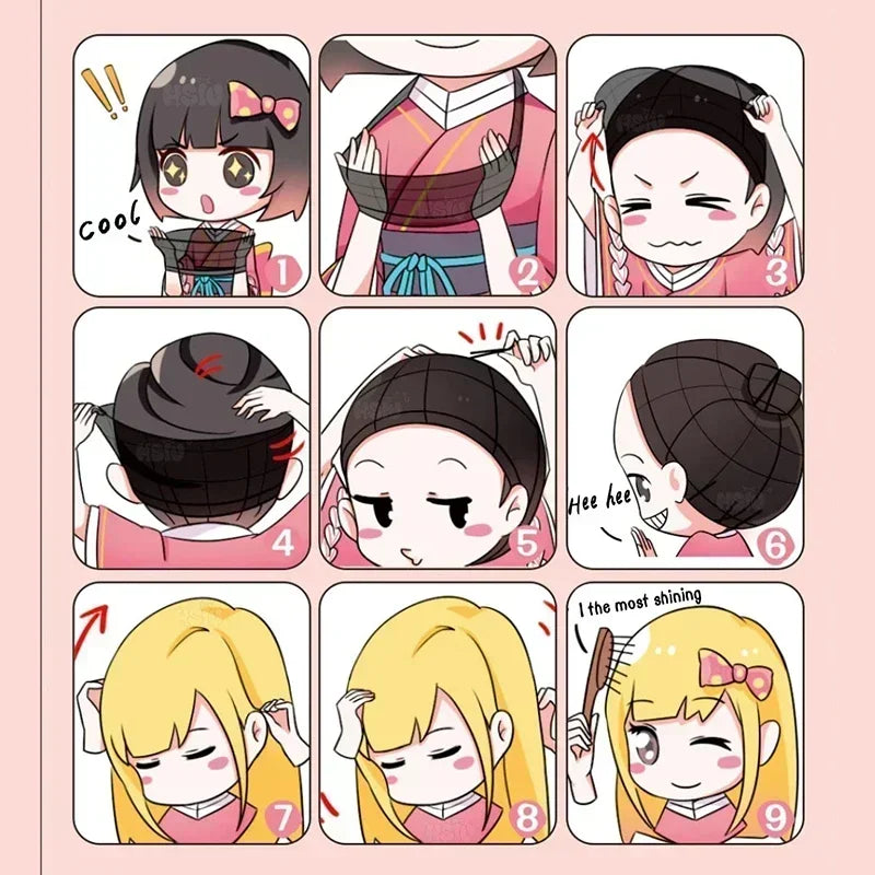 Tsuyuri Kanao Cosplay Kostuum Volwassen Kind Anime Uniform Vrouwen Kimono Haori Pruik Halloween Kleding