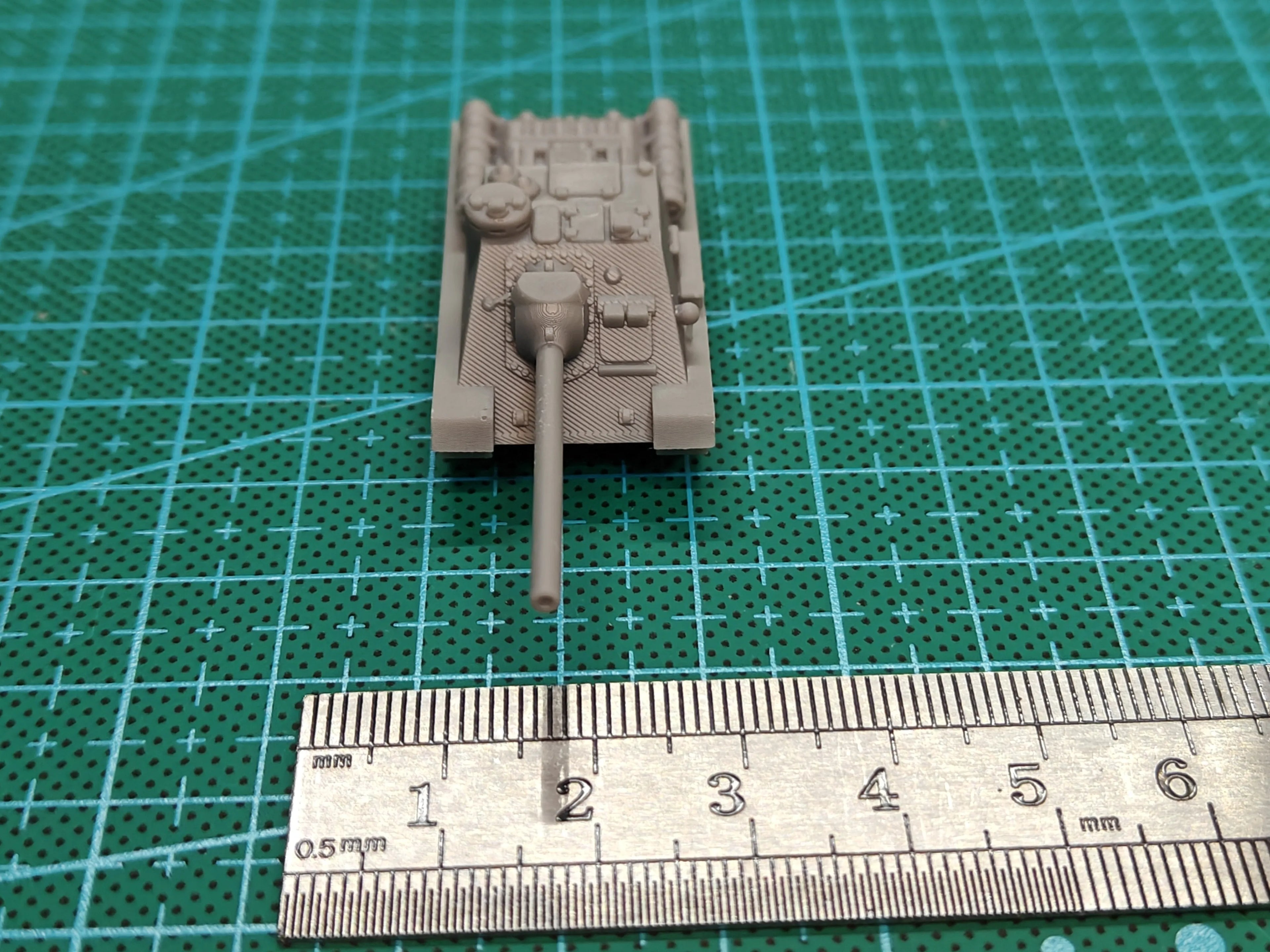 1/144 Scale SU-100 Tank Destroyer | Military Model Kit Unassembled Miniature - R Supply Store