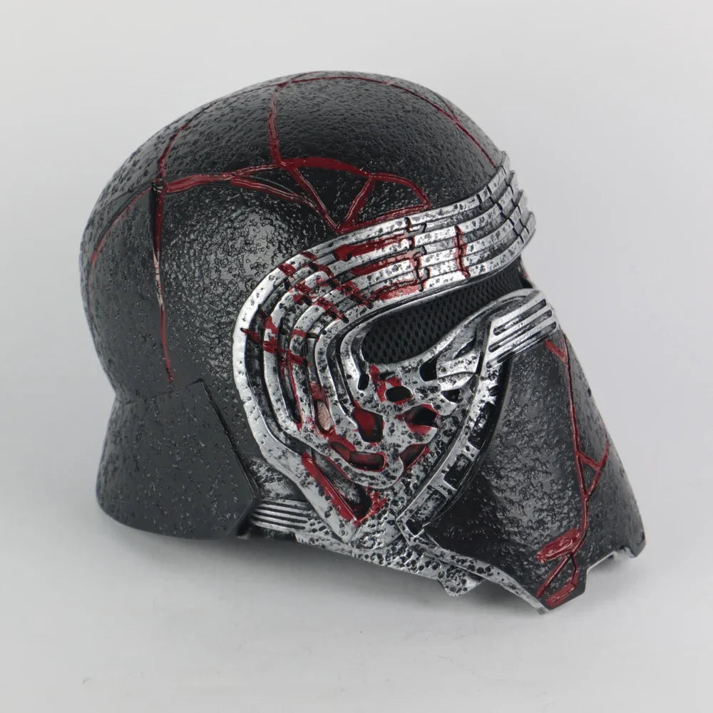 New Kylo Ren Helmet Cosplay The Rise of Skywalker Mask Props PVC Helmets Masks Halloween Party Prop