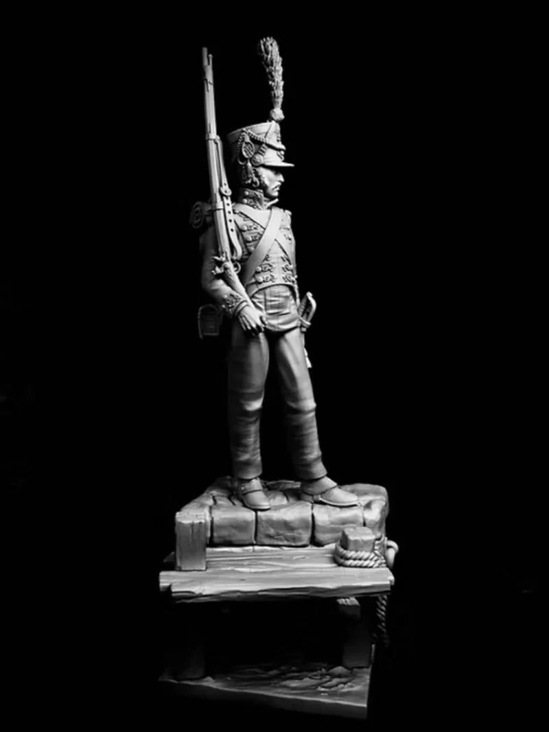 1/16 Scale (120mm) Napoleonic British Marine/Infantry Figure Resin Kit - Unassembled
