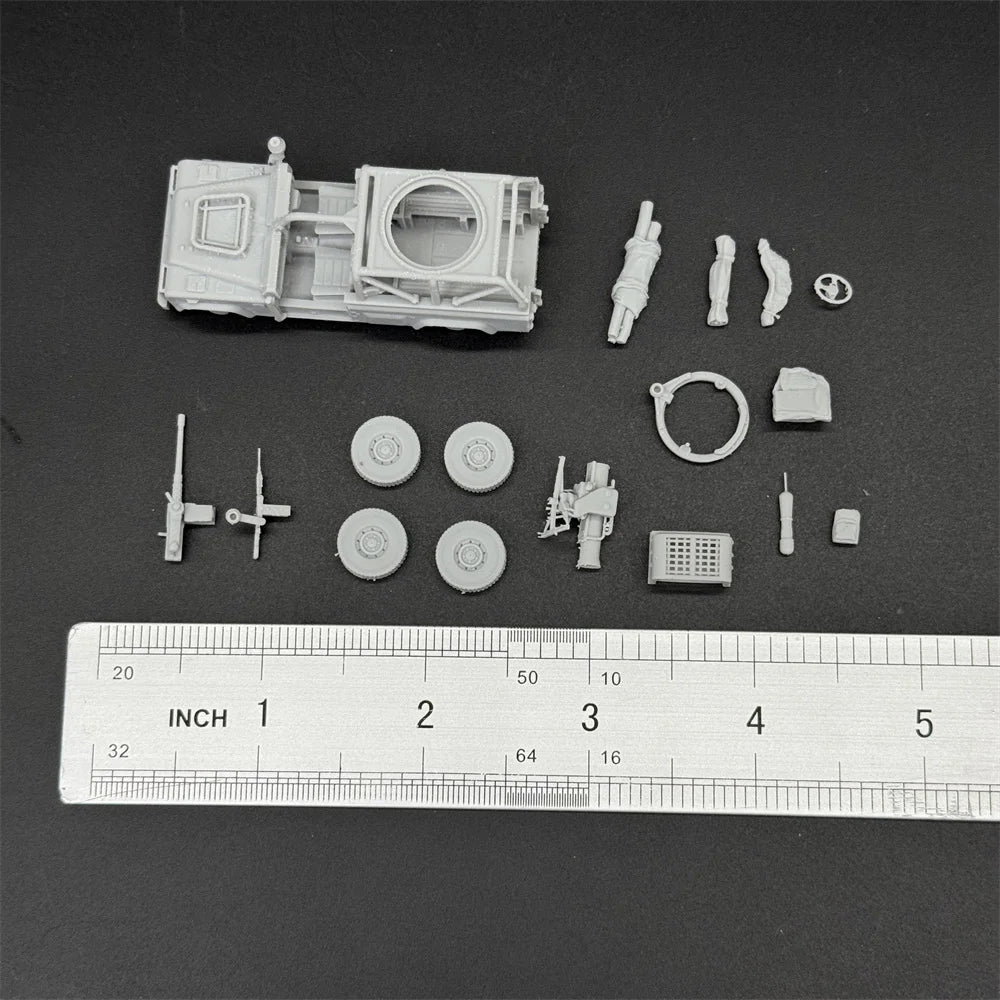 1/72 Scale WMIK-Style Fire Support Light Reconnaissance Vehicle Resin Model Kit - Modern War Gaming