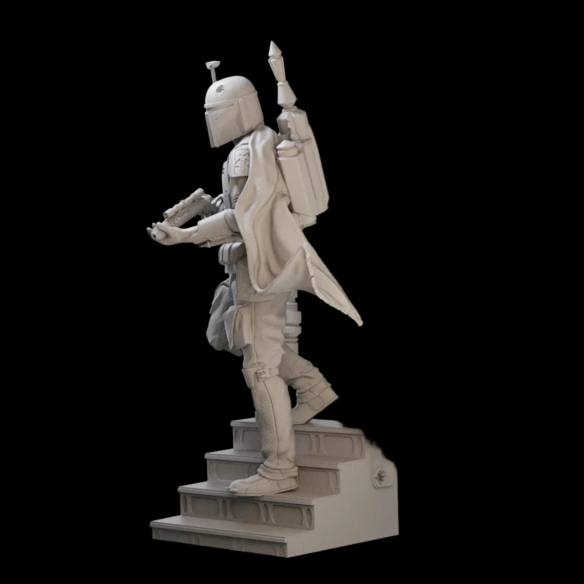 1/24 or 1/18 Galactic Bounty Hunter Resin GK | Armor Figure