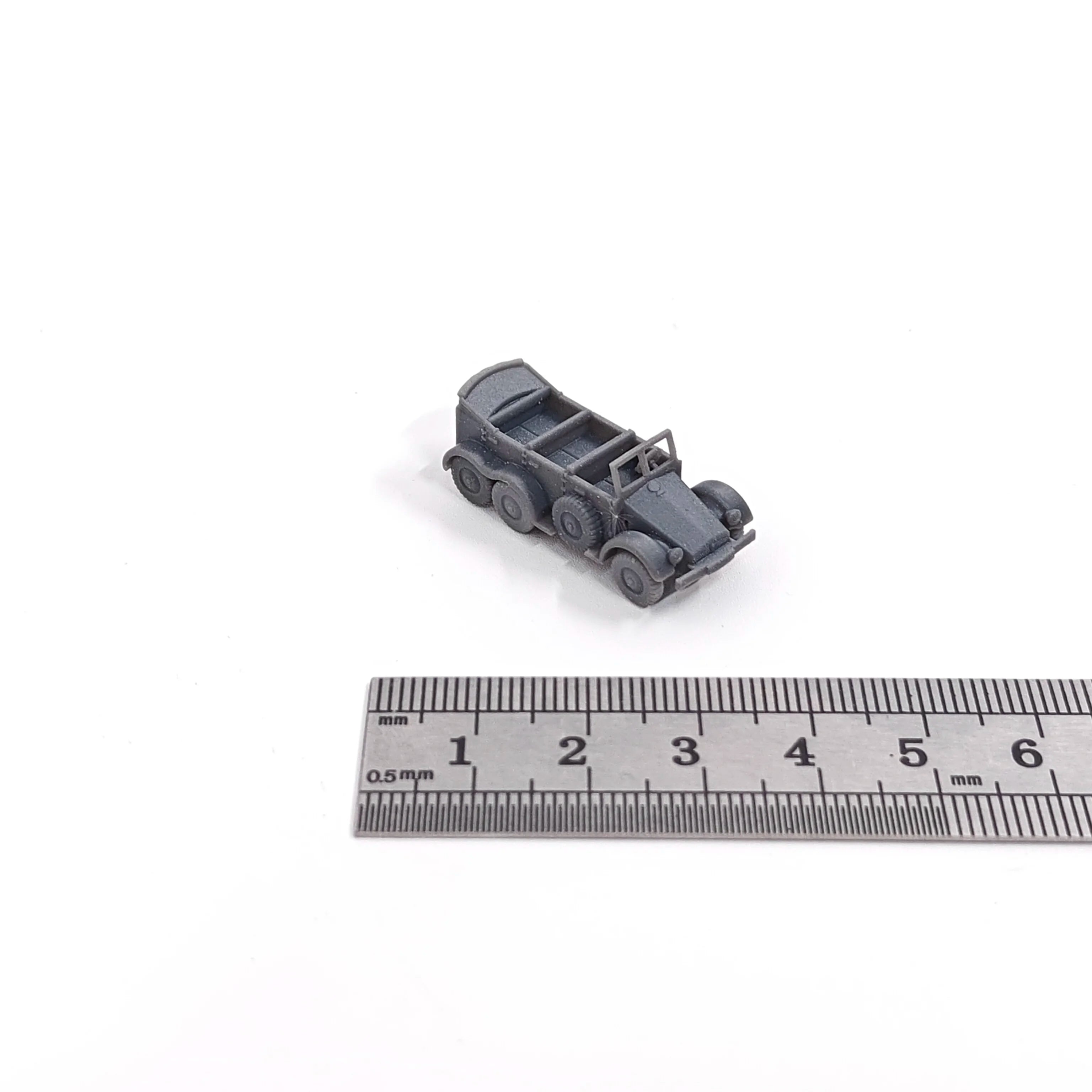 1/144 Scale Kfz.21 Staff Car | WWII Military Model Kit Unassembled Miniature - R Supply Store