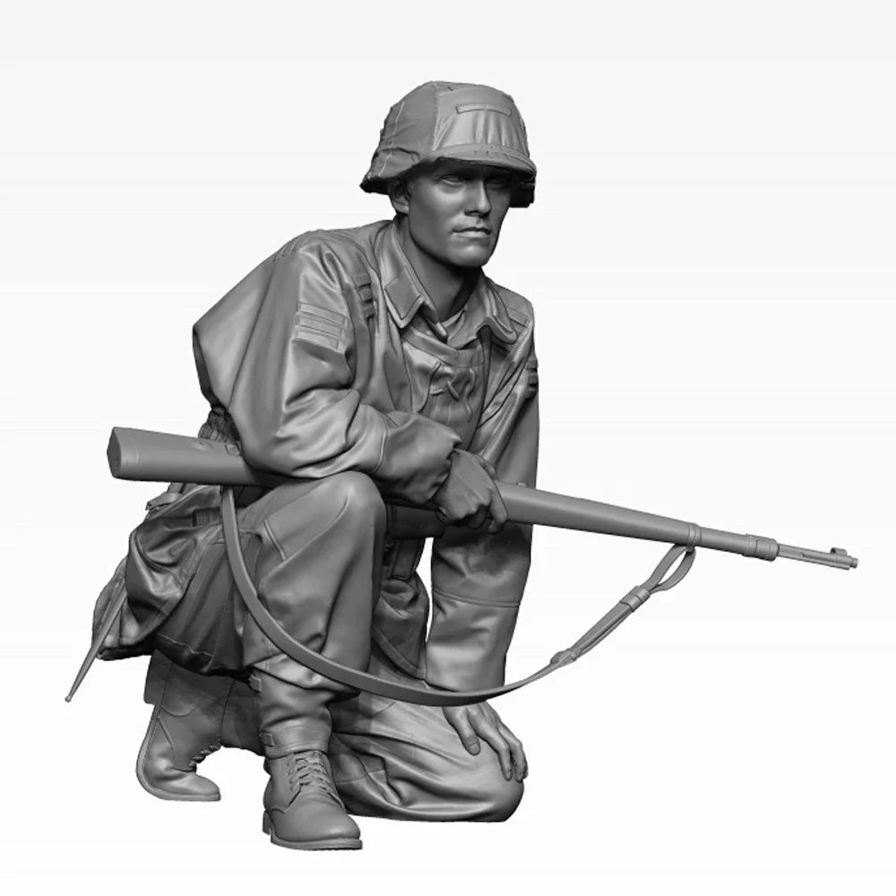 1/16 WWII soldier, Resin Model figure soldier, WW2 Military themes, Unassembled and unpainted kit - R Supply Store