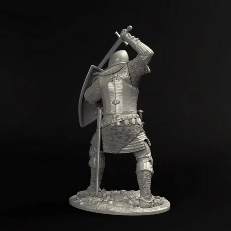 1/24 Scale Die-Cast Resin Figure Model Kit 1340-1360 European Knight Hobby Miniature Toys Unassembled and Unpainted DIY Diorama - R Supply Store