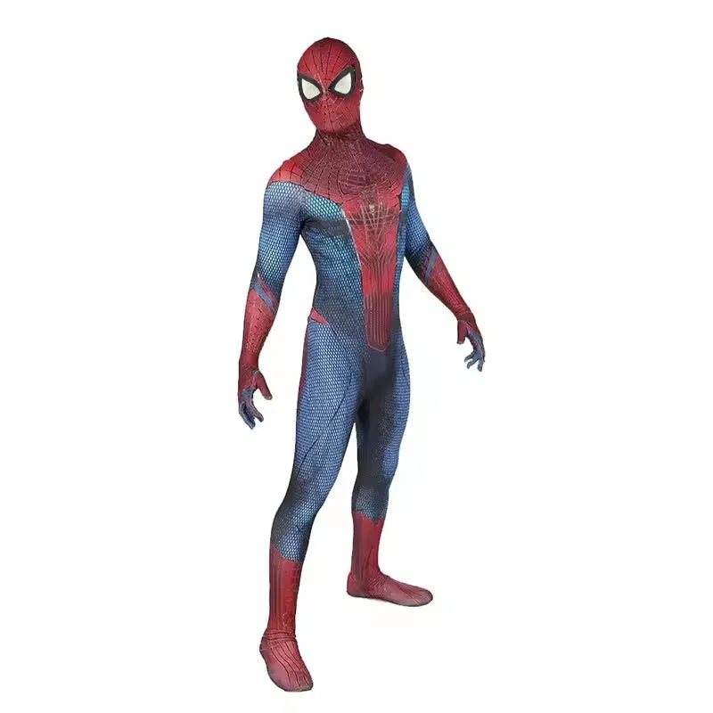 Adult Spider-Man Cosplay Costume - Jumpsuit 3D Style Spandex Superhero Zentai Suit Halloween Party