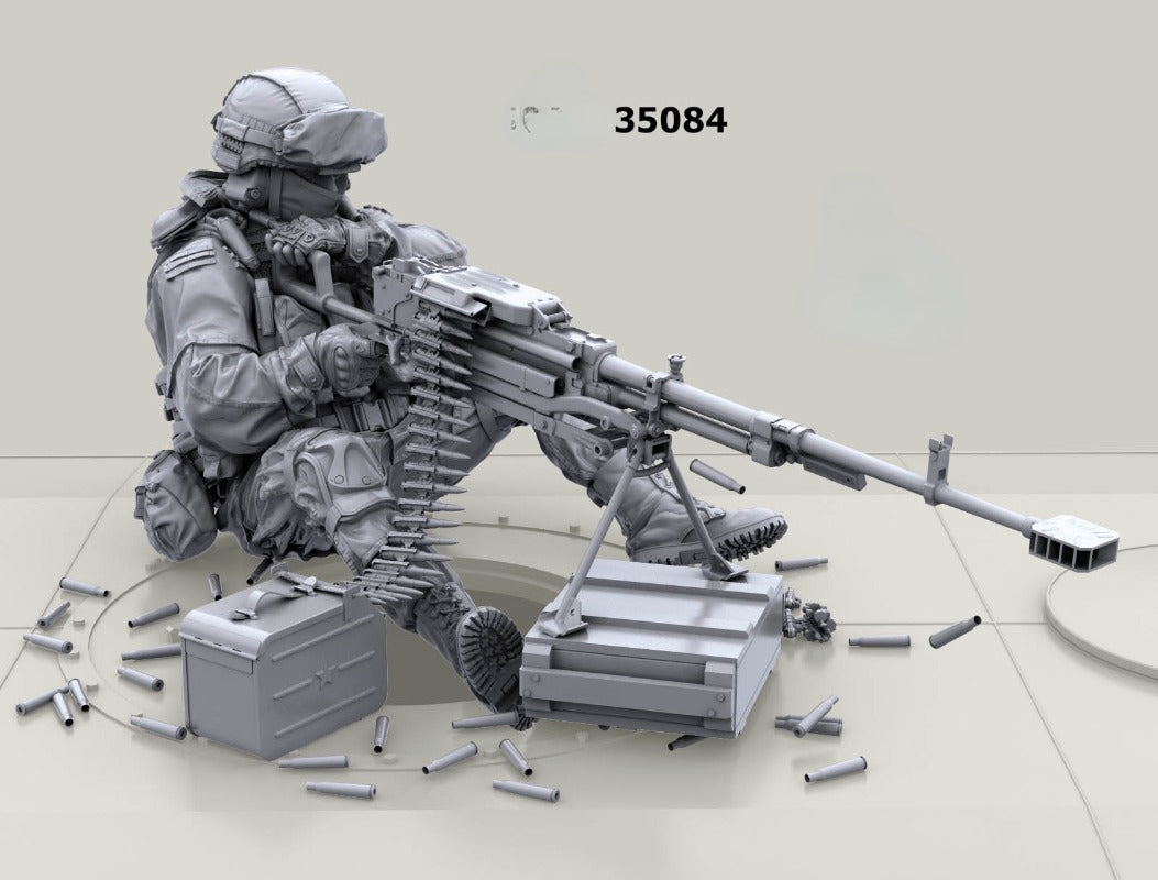 1/35 Scale Modern Russian Army Soldier | Resin Figure Model Kit Unassembled Unpainted - R Supply Store