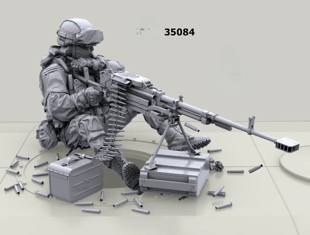 1/35 Scale Modern Russian Army Soldier | Resin Figure Model Kit Unassembled Unpainted - R Supply Store
