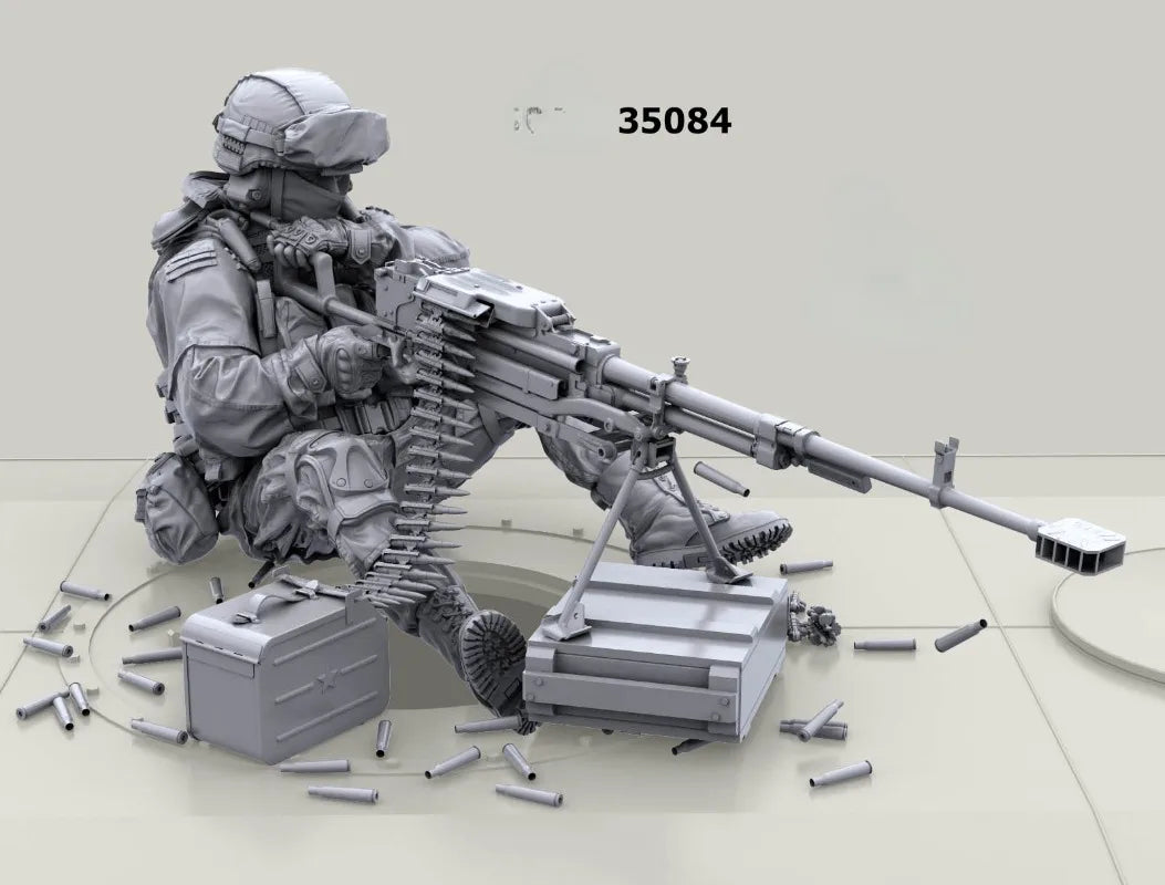 1/35 Scale Modern Russian Army Soldier | Resin Figure Model Kit Unassembled Unpainted - R Supply Store