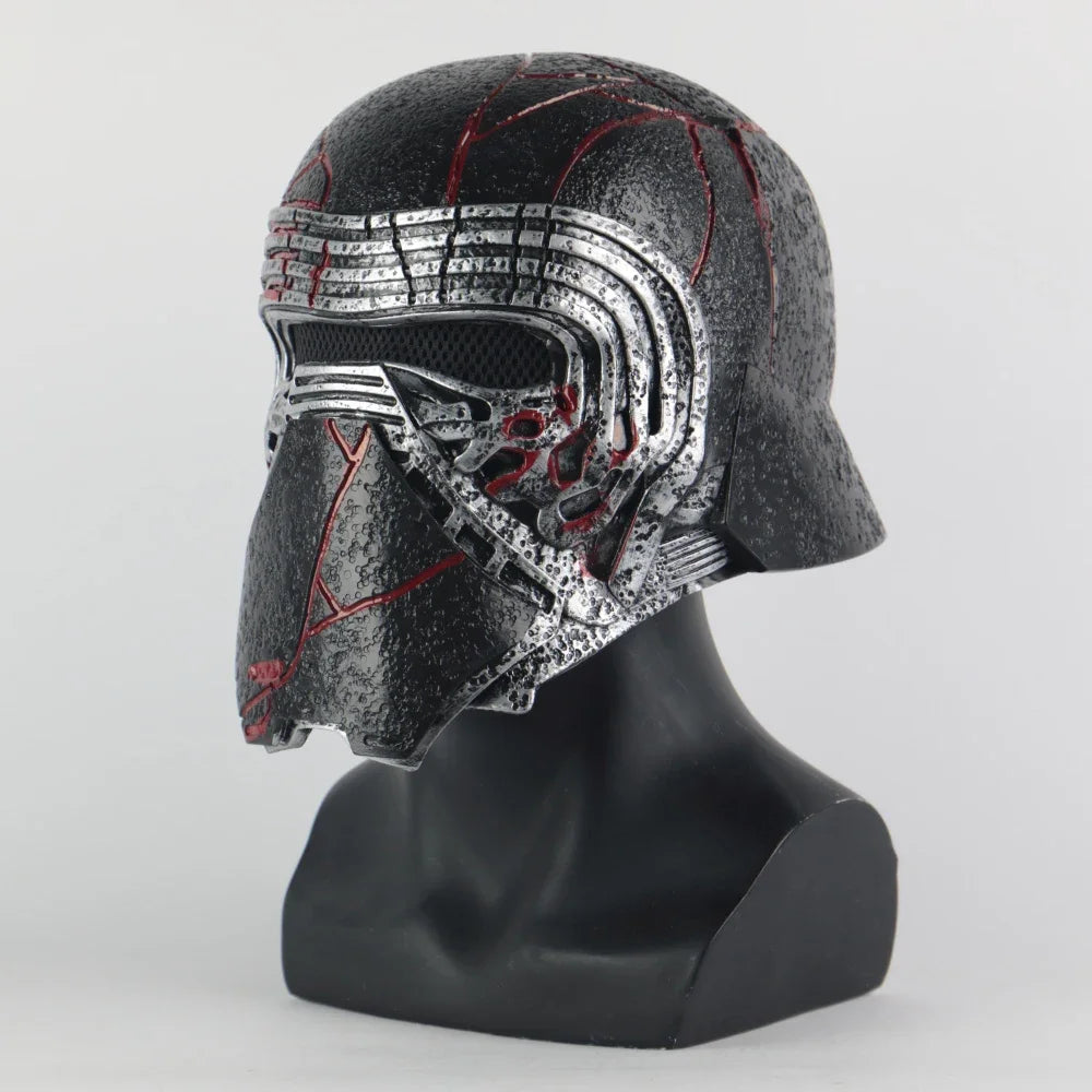 New Kylo Ren Helmet Cosplay The Rise of Skywalker Mask Props PVC Helmets Masks Halloween Party Prop