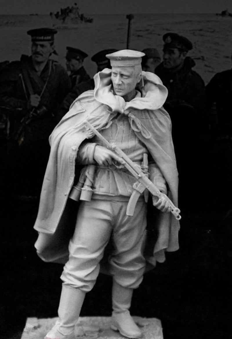 1/24 WWII Soviet Marine Soldier Die-Cast Resin Model Kit | Diorama - R Supply Store