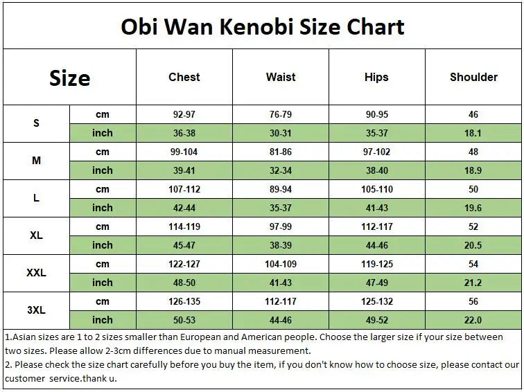 Obi Wan Kenobi Jedi Knight - High Quality Costume Robe for Men – Tunic Cosplay Outfit