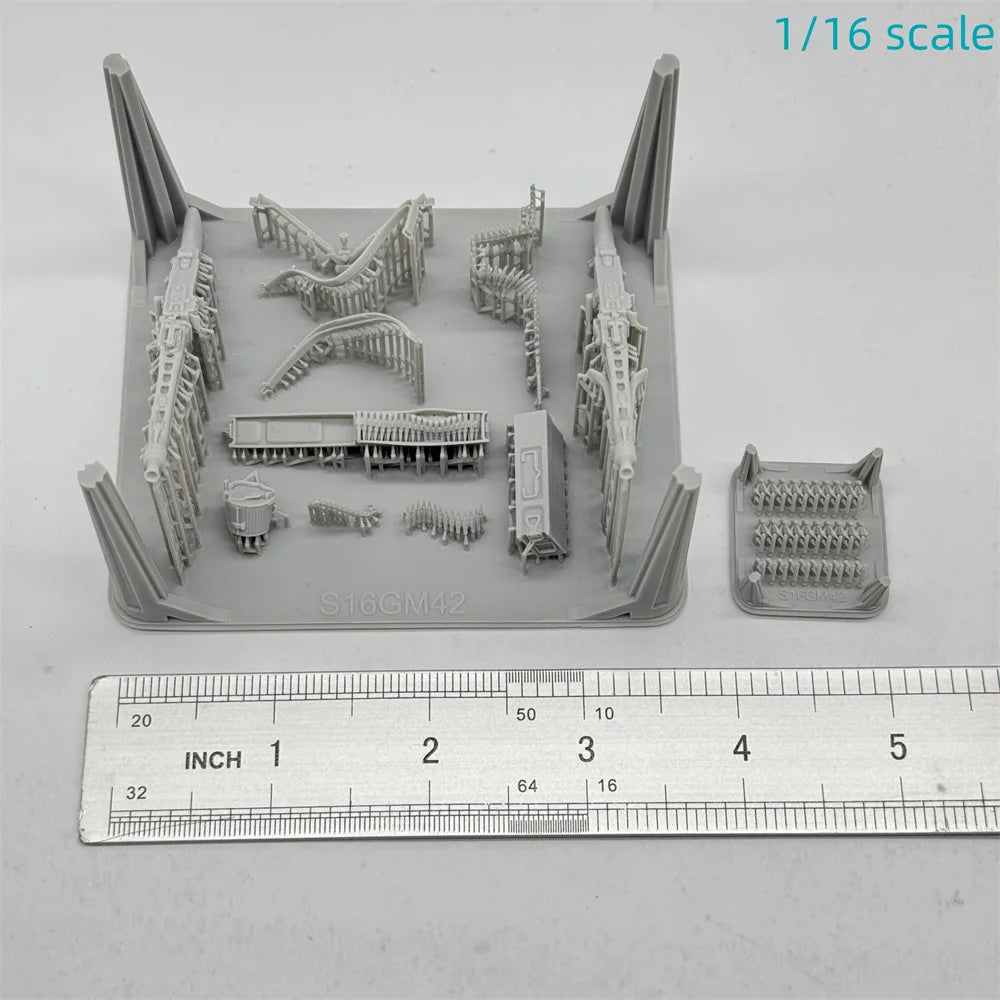 1/16 1/35 German MG42 Machine Gun Set | Resin Military Accessory Kit