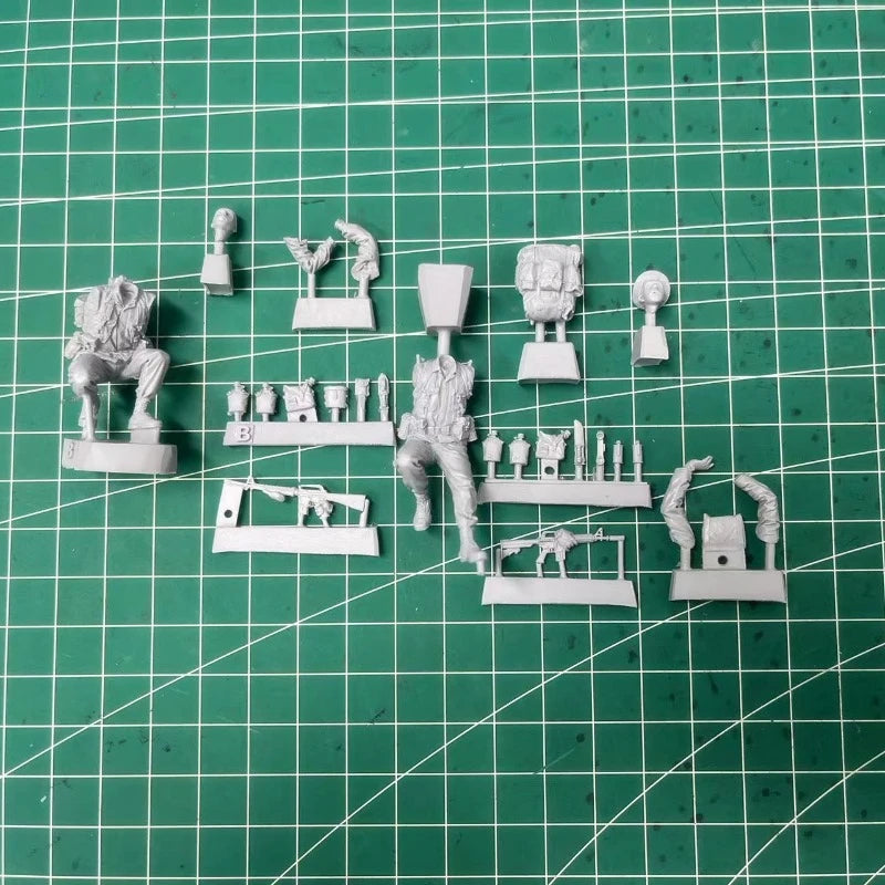 1/35 Scale Special Recon Jungle Patrol Resin Figure Set (x2) - Modern Military Ops GK