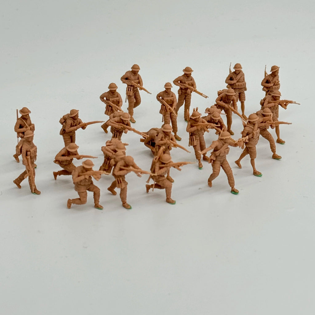 1/72 Scale Vietnam War Viet Cong & NVA "Hunter-Killer" Team Resin Figure Set (24 Figures) - Jungle Combat Miniatures