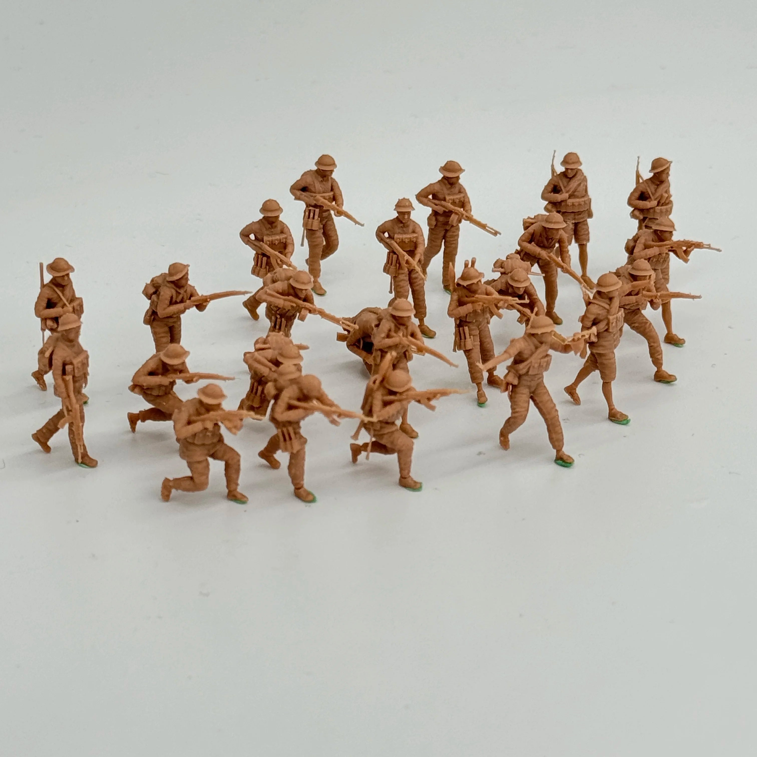 1/72 Scale Vietnam War Viet Cong & NVA "Hunter-Killer" Team Resin Figure Set (24 Figures) - Jungle Combat Miniatures