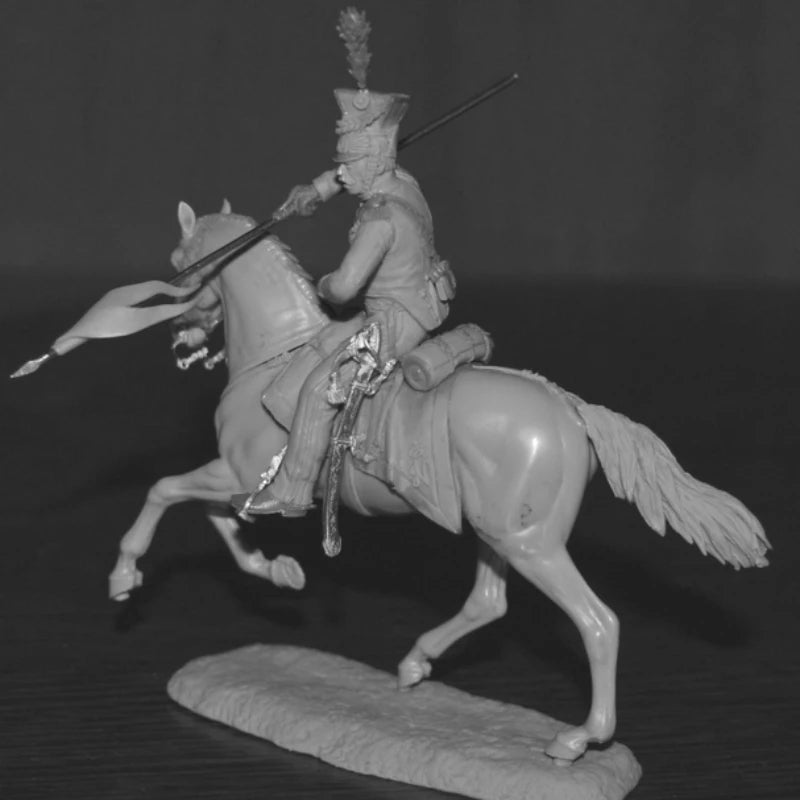 1/32 - 54mm Guards Lance Cavalry Die-Cast Resin Kit | Napoleonic War - R Supply Store