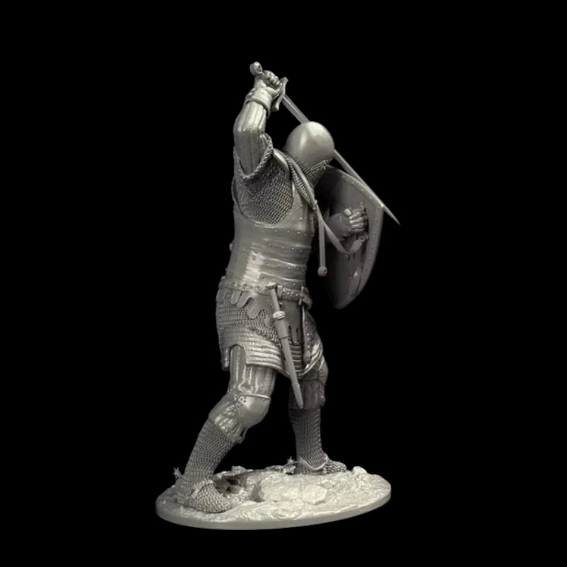 1/24 Scale Die-Cast Resin Figure Model Kit 1340-1360 European Knight Hobby Miniature Toys Unassembled and Unpainted DIY Diorama - R Supply Store