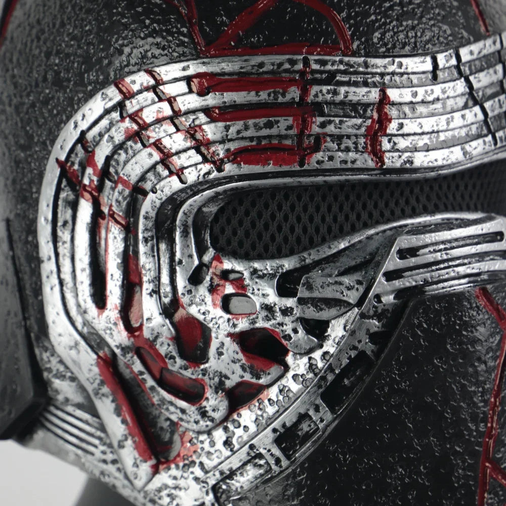 New Kylo Ren Helmet Cosplay The Rise of Skywalker Mask Props PVC Helmets Masks Halloween Party Prop