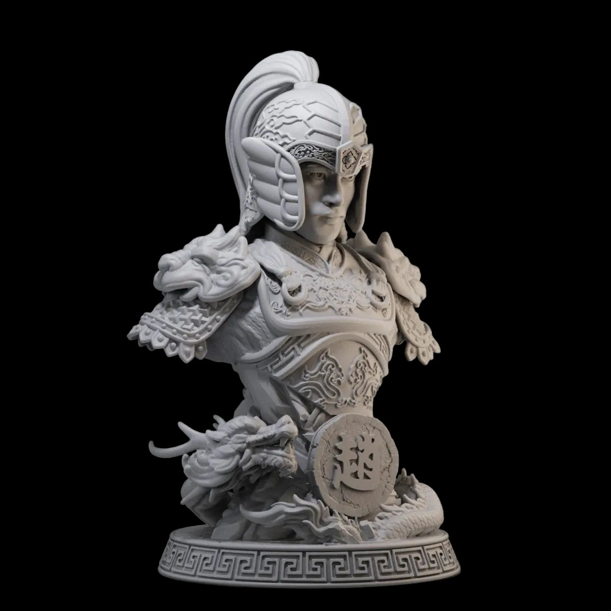 1/10 Three Kingdoms Hero Bust Resin Kit | Legendary Figures