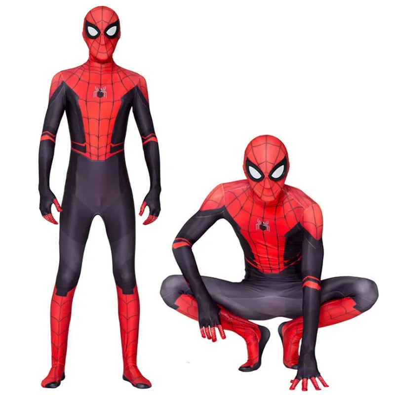 Adult Spider-Man Cosplay Costume - Jumpsuit 3D Style Spandex Superhero Zentai Suit Halloween Party