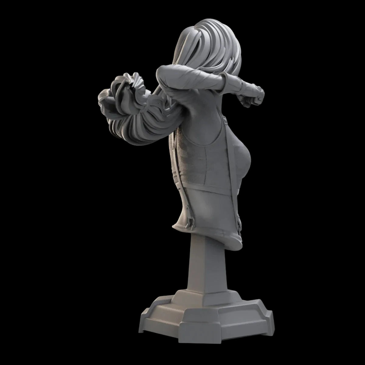 1/10 Scale Fantasy Resistance Fighter | Premium Resin Model Bust