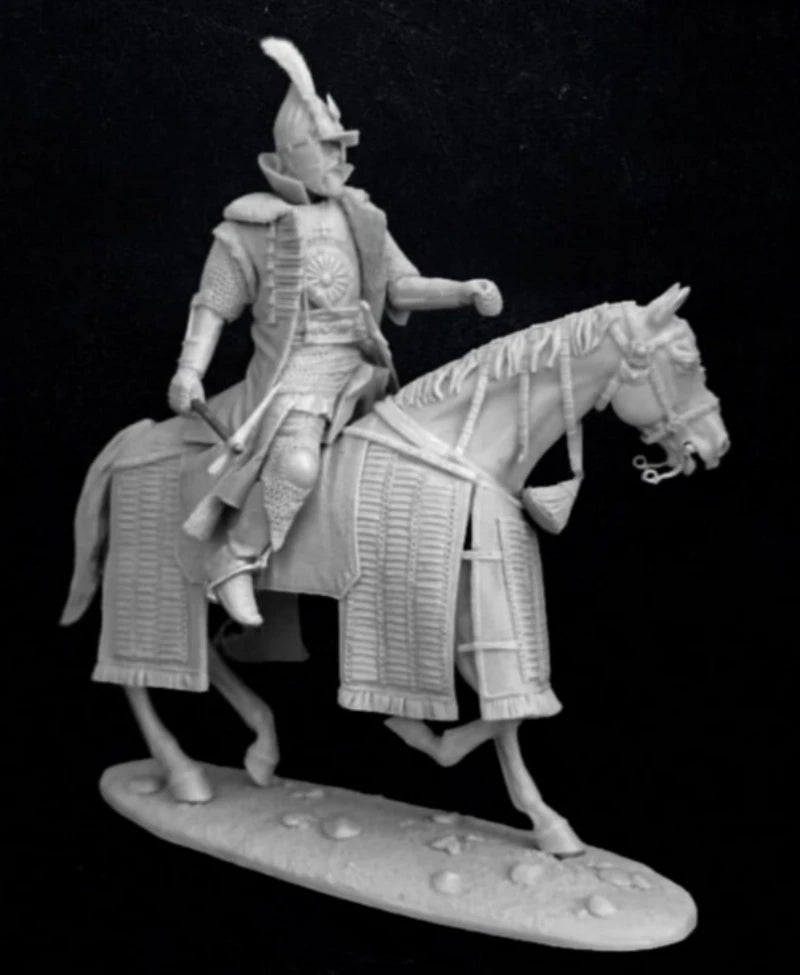 1/32 Scale 54mm DieCast Resin Figure Model Kit Russian Military Commander (3 Heads) Miniature Toys Unassembled Unpainted Diorama - R Supply Store