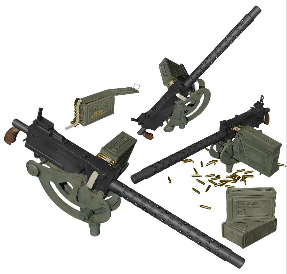 1/16 1/35 M1919 Browning .30 Cal Machine Gun Kit | Accessory Set